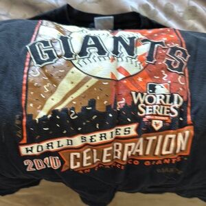 Majestic Black Giants World Series Tee